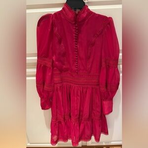 Elegant Red Women's Dress